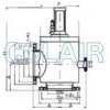 GDQ-J50，GDQ-J63，GDQ-J80，GDQ-J100，氣動(dòng)高真空擋板閥