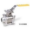 V-358B，對(duì)焊三片式全徑球閥