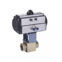 KHB-G1/8/1/4/3/8/1/2/3/4/1/11/4/11/2/2-QH，KHB/KHM系列帶氣執(zhí)行器高壓球閥