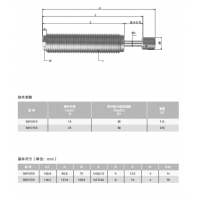 BSP2015,BSP2725，小型不可調(diào)節(jié)液壓緩沖器BSP2015~2715