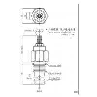 CCN-082/102/122-L0.2N，限流止回閥